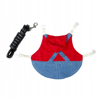 Rabbit Harness nastaviteľná džínsová bunda pre