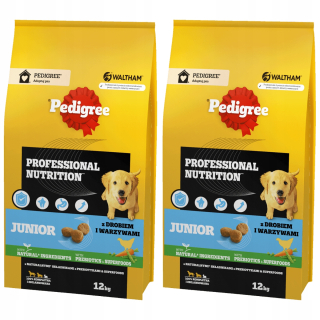Pedigree suché krmivo kuracie 12 kg