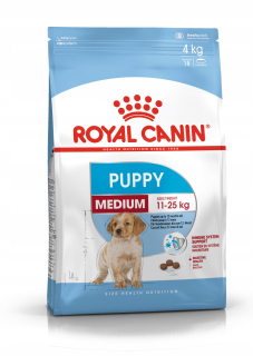 Suché krmivo pre psy granule - Royal Canin Stredné šteňa 15 kg