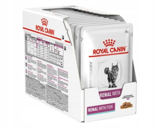 Konzerva pre mačky - Royal Canin Renal Feline s tuniakom 12 x 85 g