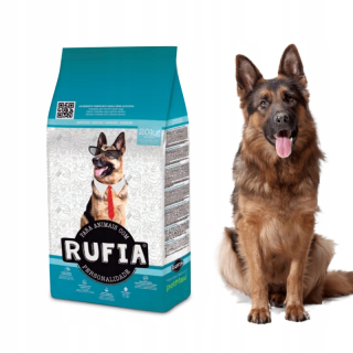 Suché krmivo pre psy granule - Rufia dospelý na zdravé jedlo pre pastiera 20 kg