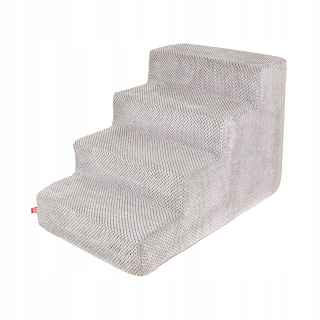 Schody pre psy a mačky - Schody schody pre psov mačku 40 cm kávová platforma