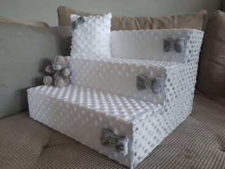 Schody pre PSA - Schody schody na výšku psov 30cm + grafika