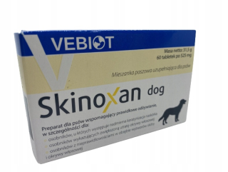 Vitaminy pre psov - Skinoxan Dog 60 Tabuľka. (Vebiot)