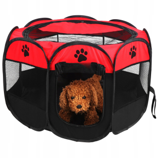 Klietka, ohradka pre psa - Skladacia posteľ PlayPen pre psov Cat CAGE L