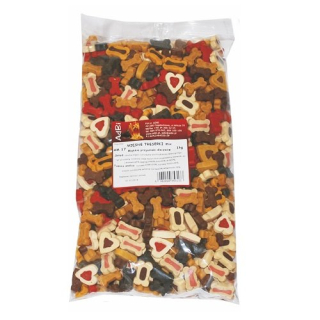 Pochútky, maškrty pre psy - Zaoberá sa chutnými pochúťkami pre mix psov 1 kg