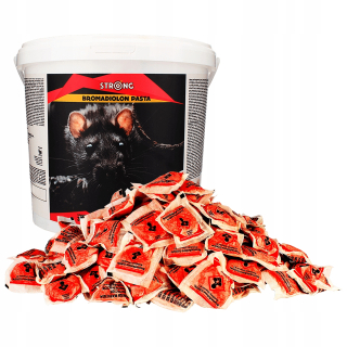 Silná Trutka pasta na hlodavcoch 3 kg bromadiolon