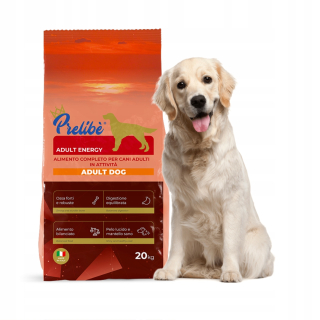 PRELIBE ENERGETICKÉ SUCHÉ KRMIVO PRE PSA 20 KG 40% MÄSO ZLATÝ RETRIEVER PES