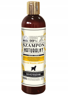Prírodný šampón pre psy s dlhými vlasmi 300 ml