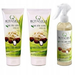 Šampón + kondicionér + Botaniqa Love Me Long Spray