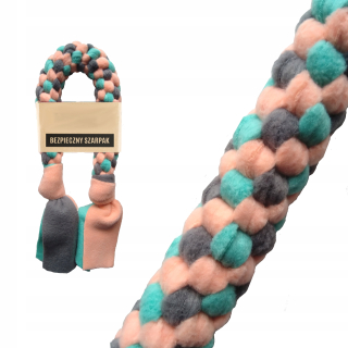 Hračka pre psa - Fleece pre psa, maxi príspevok +65 cm dva -pack