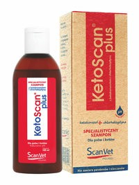 Scanvet ketoscan plus 100 ml pre baktérie mykóz