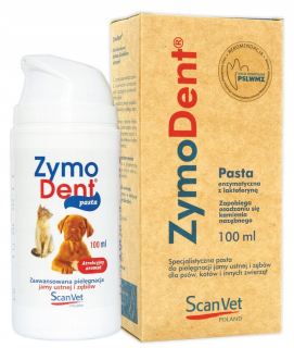 Higienické potreby pre psy - Scanvet Zyodent 100 ml zubná pasta psov mačky
