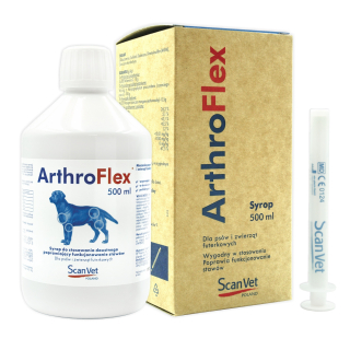 Vitamíny pre mačky - Scanvet Arthroflex 500 ml pre psy pre psy