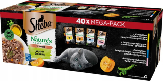 SHEBA Nature's Mix chutí v omáčke 40x85g