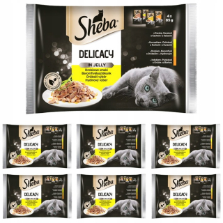Sheba mokré krmivo kuracie 1,36 kg