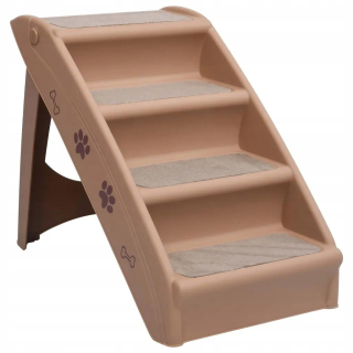Schody pre PSA - Skladacia rampa pre psov 62x40x49,5 cm
