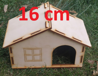 Domček pre morča, králika - Šikmý dom škrečkov, myš