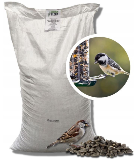 Krmivo pre papagáje - Čierna slnečnica pokuta pre vtáky 10 kg