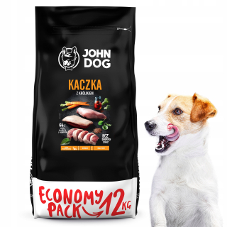 John Dog suché krmivo kačica 12 kg