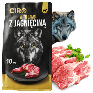 CIRO SUCHÉ KRMIVO PRE PSA S JAHNIČNÝM MÄSOM 41% MÄSO 10KG