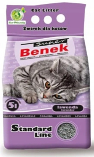 Super Benek levanduľová bentonitová podstielka 5 l