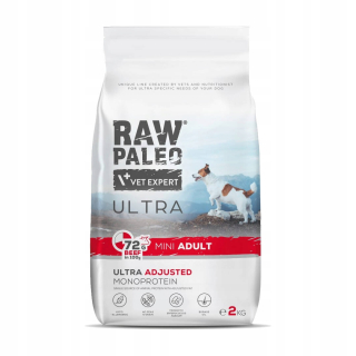 Surové Paleo krmivo pre hovädzie mäso suché 2 kg
