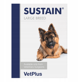 Vitamíny VetPlus Sustain pre psov veľkých plemien 30 ks.