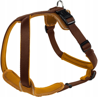 Postroj, popruh pre psa - Lovec neoprén 53-65 cm rovnátka, 20 mm