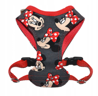 Postroj, popruh pre psa -  Bavlnené tiché rovnátka pre psov Minnie M