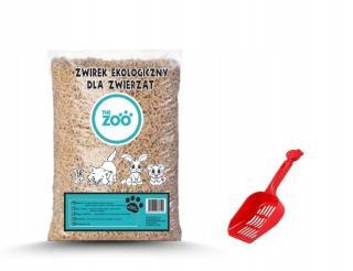 ZOO DREVENÉ PELETOVÉ PODLIESTKA 30L PODLIETKA PRE KRÁLIKY PRE ZAJÍCE + LOPATY