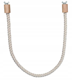 Hračky pre exotické vtáctvo - Trixie żerdka String Cotton Bird Swing 51632