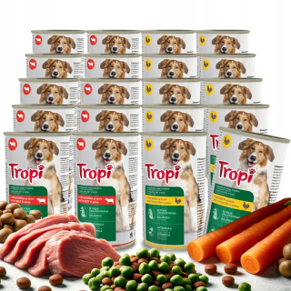 Tropi mokré krmivo hovädzie 1,25 kg