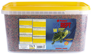 Tropický biorept v 5 l potravinách pre vodné korytnačky