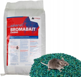 Zrno zŕn jedu na hlodavcoch 10 kg