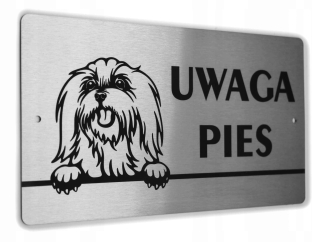 Inox Plate - pozornosť - Maltese