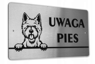 Inox tablet Wester Highland Terrier