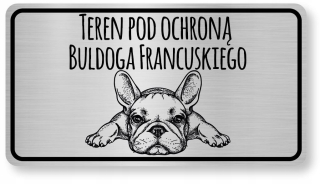 Stolová poznámka Pes - francúzsky buldog 13x7cm