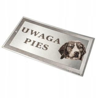 Nehrdzavejúca doska - pozornosť - Beagle - laser