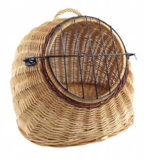 Prepravka pre mačku - Prútený Transporter Cat Dog Hut Zatvorené 49cm