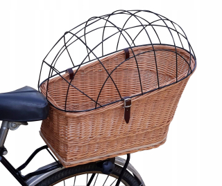 Košík na bicykel pre psov - Pes Lair, veľká pohovka XL Gravírovanie zadarmo