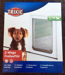 Dvierka  pre mačky - TRIXIE Shuttle Dvere pre psov S-M, TX-3878, Nový