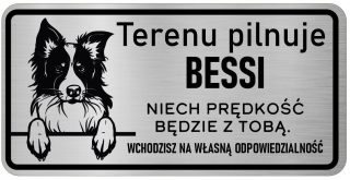 Pozornosť psom bar Border Collie Meno Pes Meno