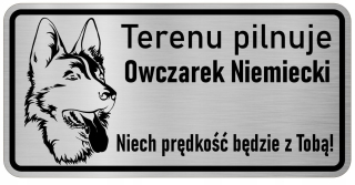 Pozornosť psom nerezový ovčiak