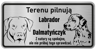 Pozornosť psom z nehrdzavejúcej dosky labrador