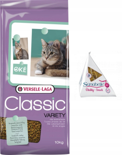 Krmivo pre mačky - VERSELE-LAGA Classic Cat Variety 10kg + ZADARMO