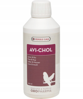 Vitamíny pre exotické vtáctvo - Verse-laga oropharma avi-chol 250 ml pečene