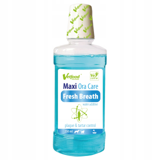 Prípravky pre psy - Vetfood maxi oracare čerstvý dych 250 ml