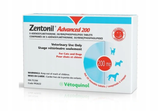 Vitaminy pre psov - Veetoquinol Zentonil Advanced 200 mg