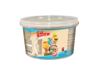 Vitapol Piaseek pre vtáky - s škrupinami 5,4 kg (3L)